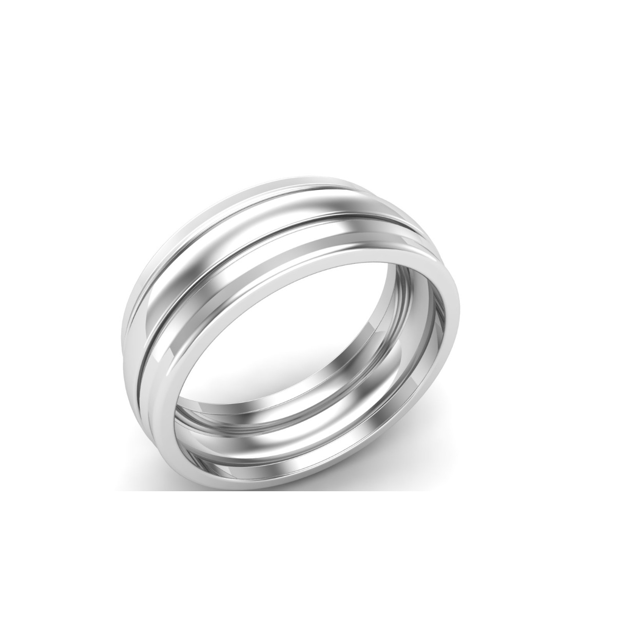 Bague anneau argent Infinity